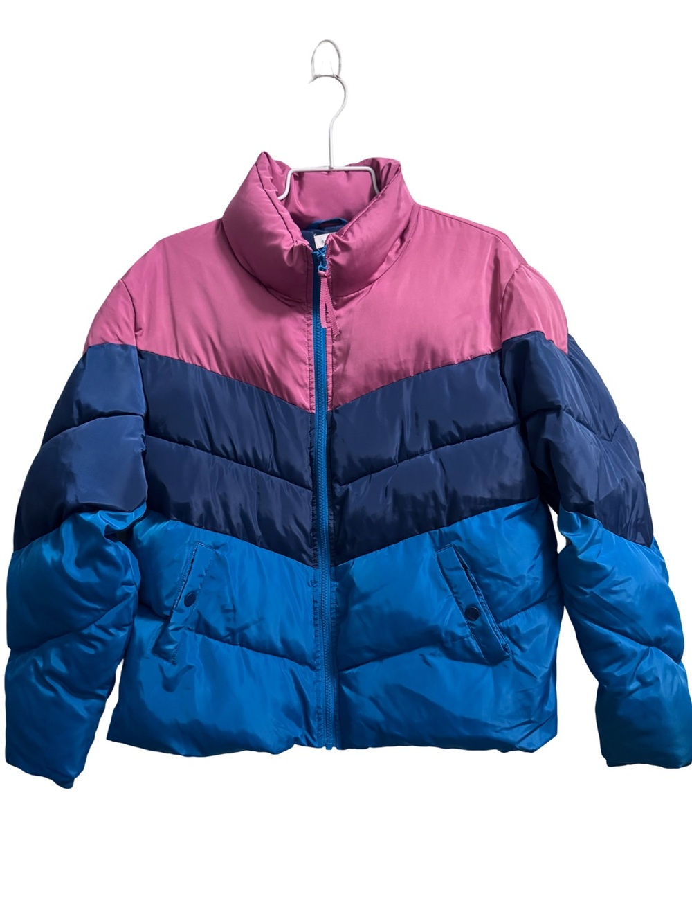Sundance Retro Color Block Greer Mountain Puffer Jacket Size Large - Picture 2 of 16
